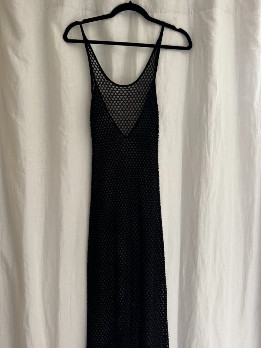 Black Sheer Coverup